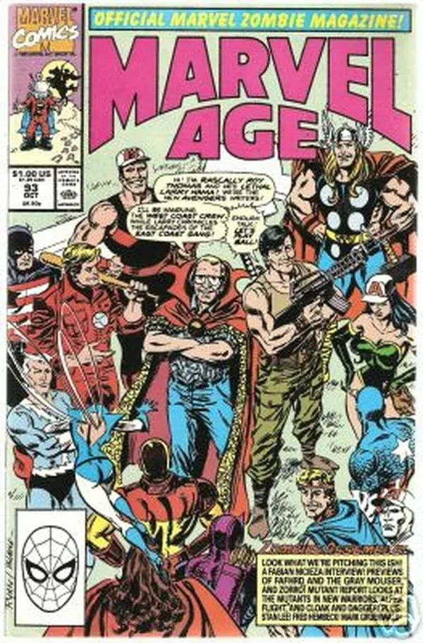 Cover of Marvel Age #93