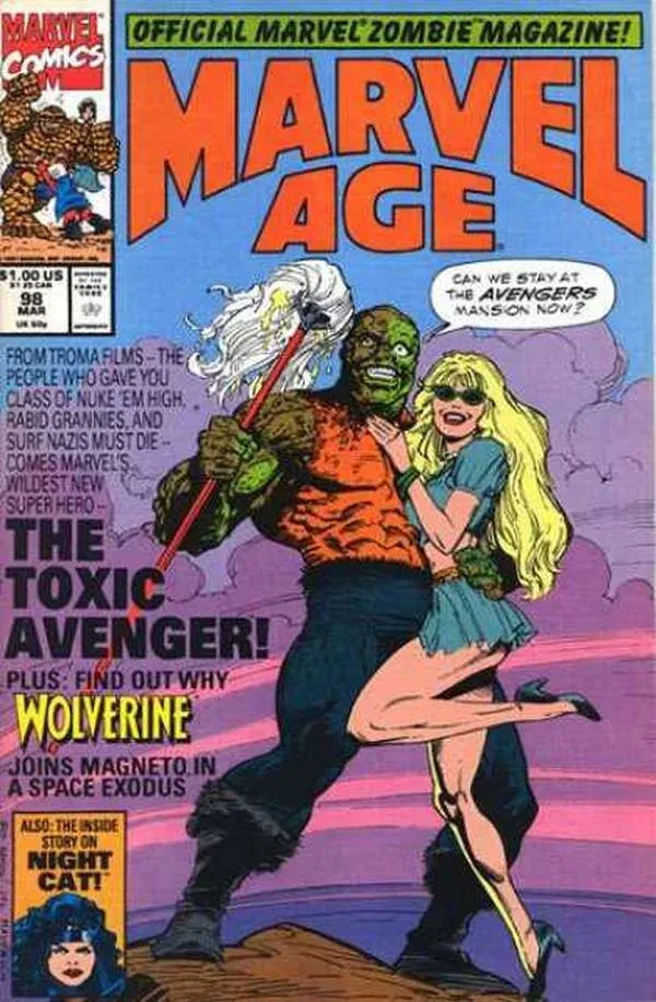 Cover of Marvel Age #98