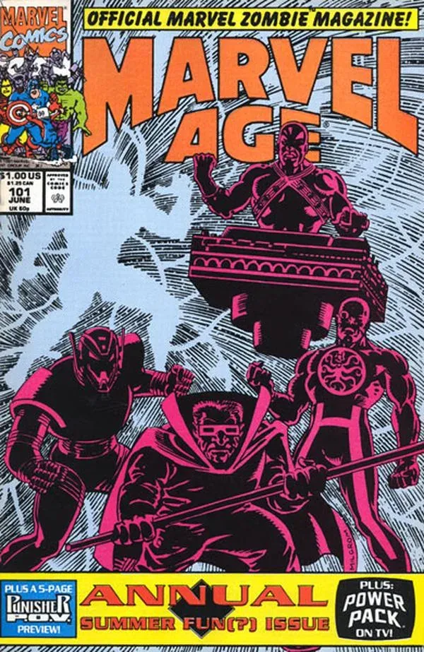 Cover of Marvel Age #101