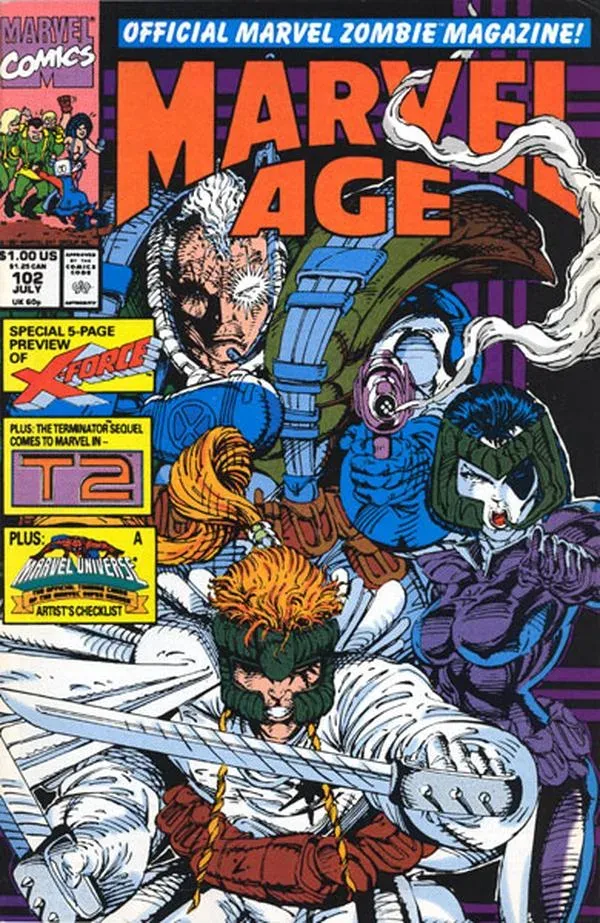 Cover of Marvel Age #102