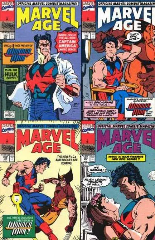 Cover of Marvel Age #103