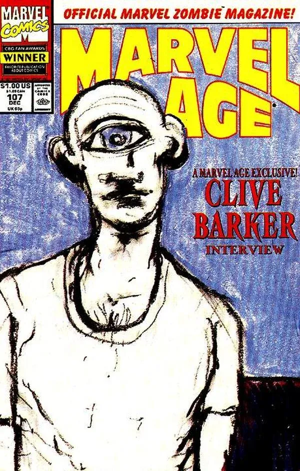 Cover of Marvel Age #107