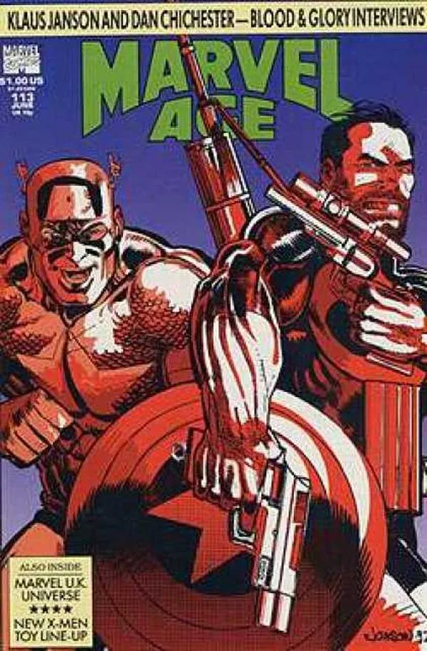 Cover of Marvel Age #113