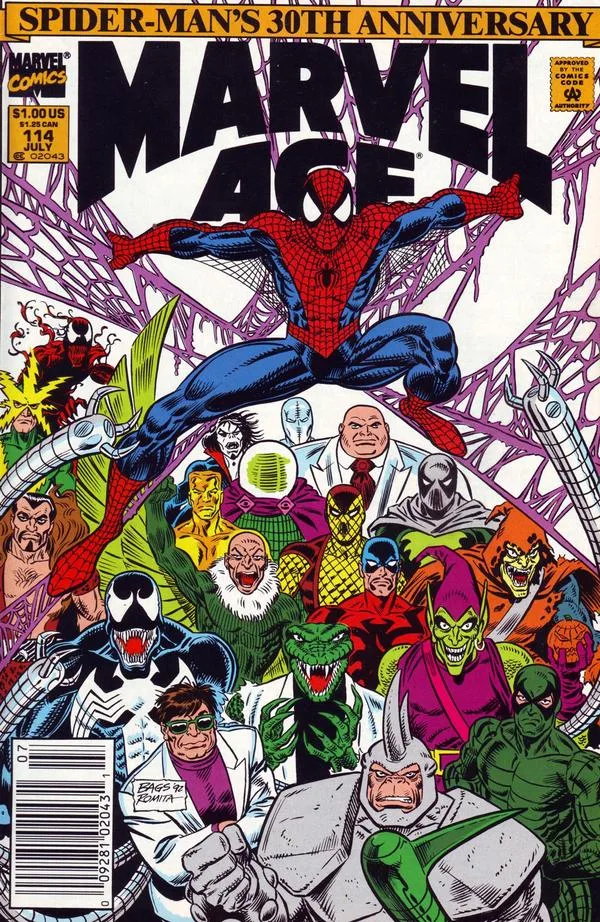 Cover of Marvel Age #114