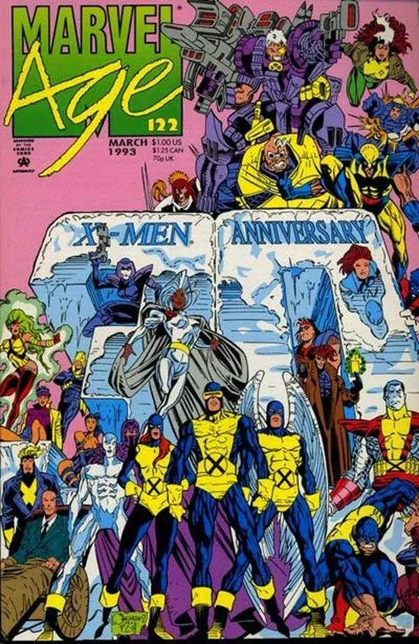 Cover of Marvel Age #122