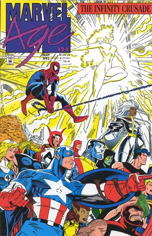Cover of Marvel Age #124