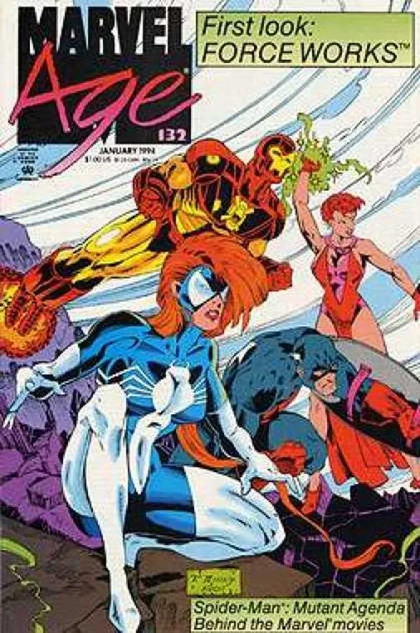 Cover of Marvel Age #132