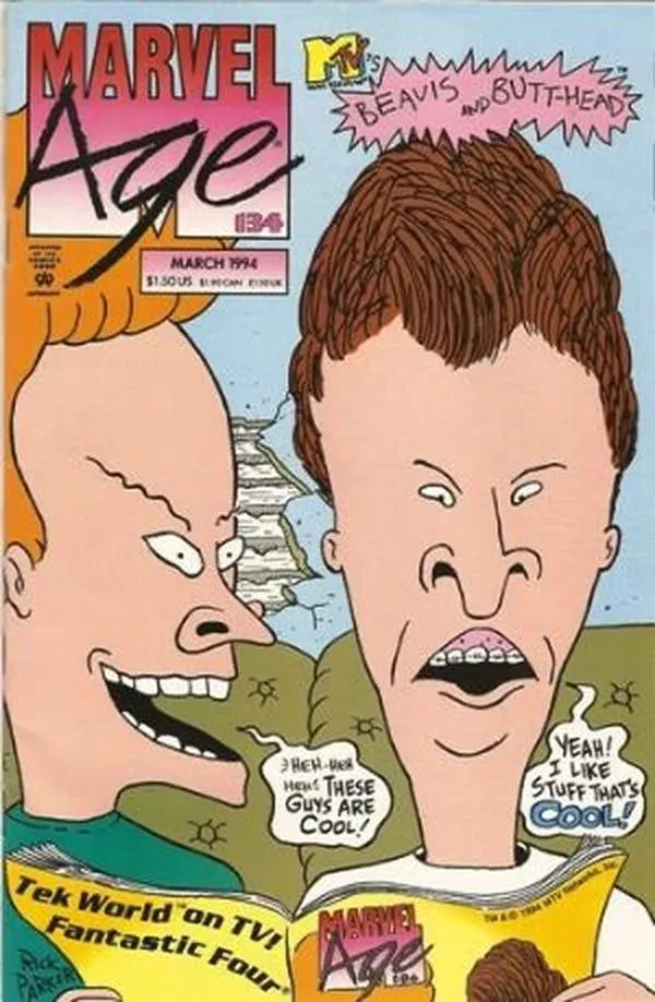 Cover of Marvel Age #134