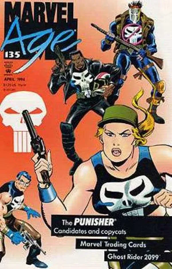 Cover of Marvel Age #135