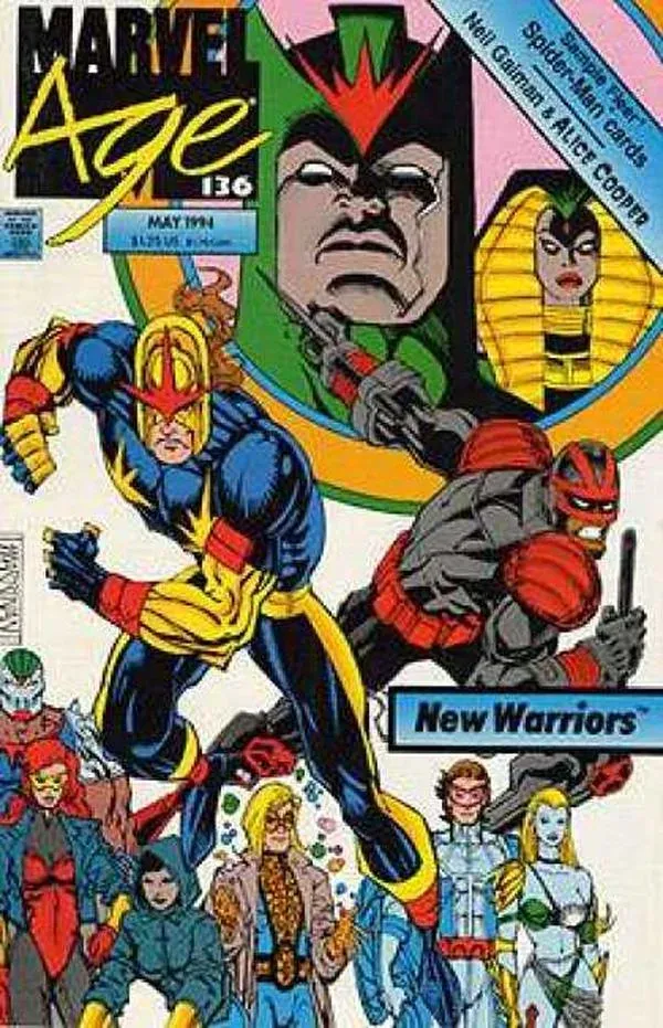 Cover of Marvel Age #136