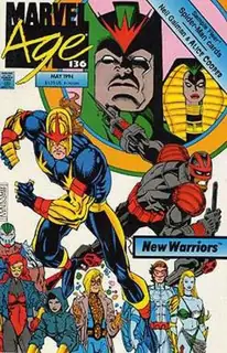 Cover of Marvel Age #136