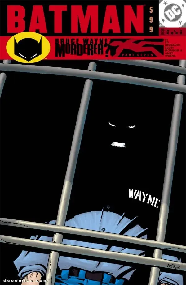 Cover of Batman #599