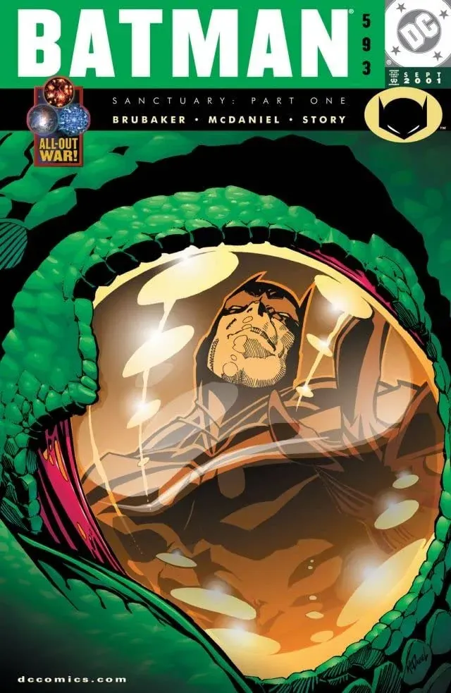 Cover of Batman #593
