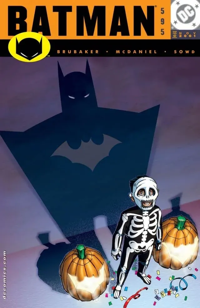 Cover of Batman #595
