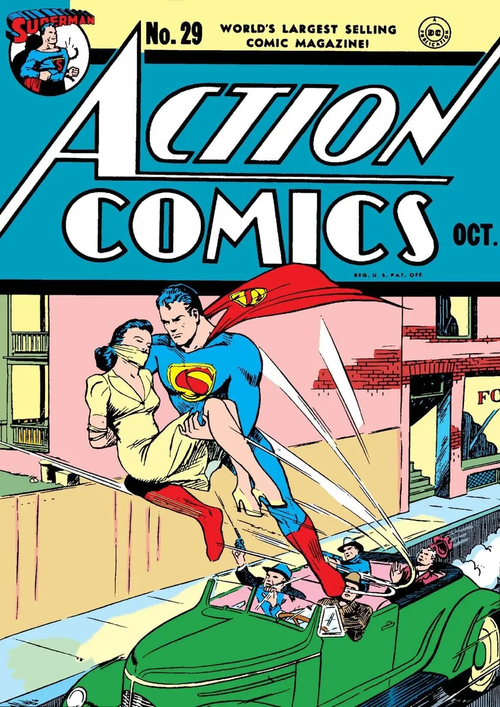 Cover of Action Comics #29