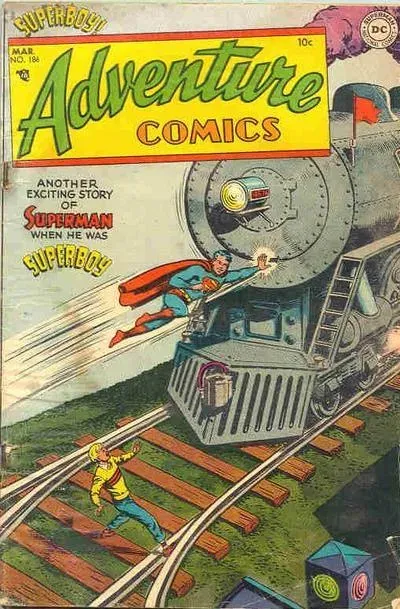 Cover of Adventure Comics #186