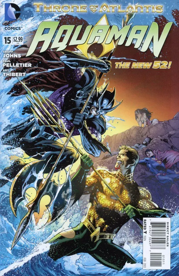 Cover of Aquaman #15