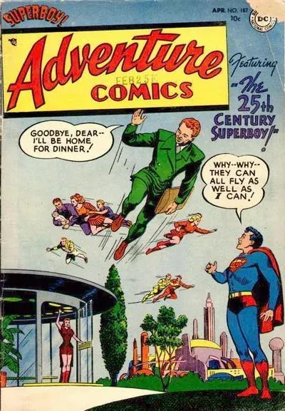 Cover of Adventure Comics #187