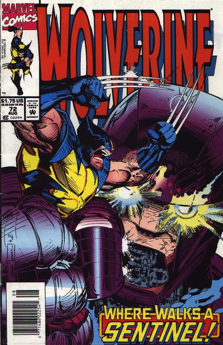 Cover of Wolverine #72