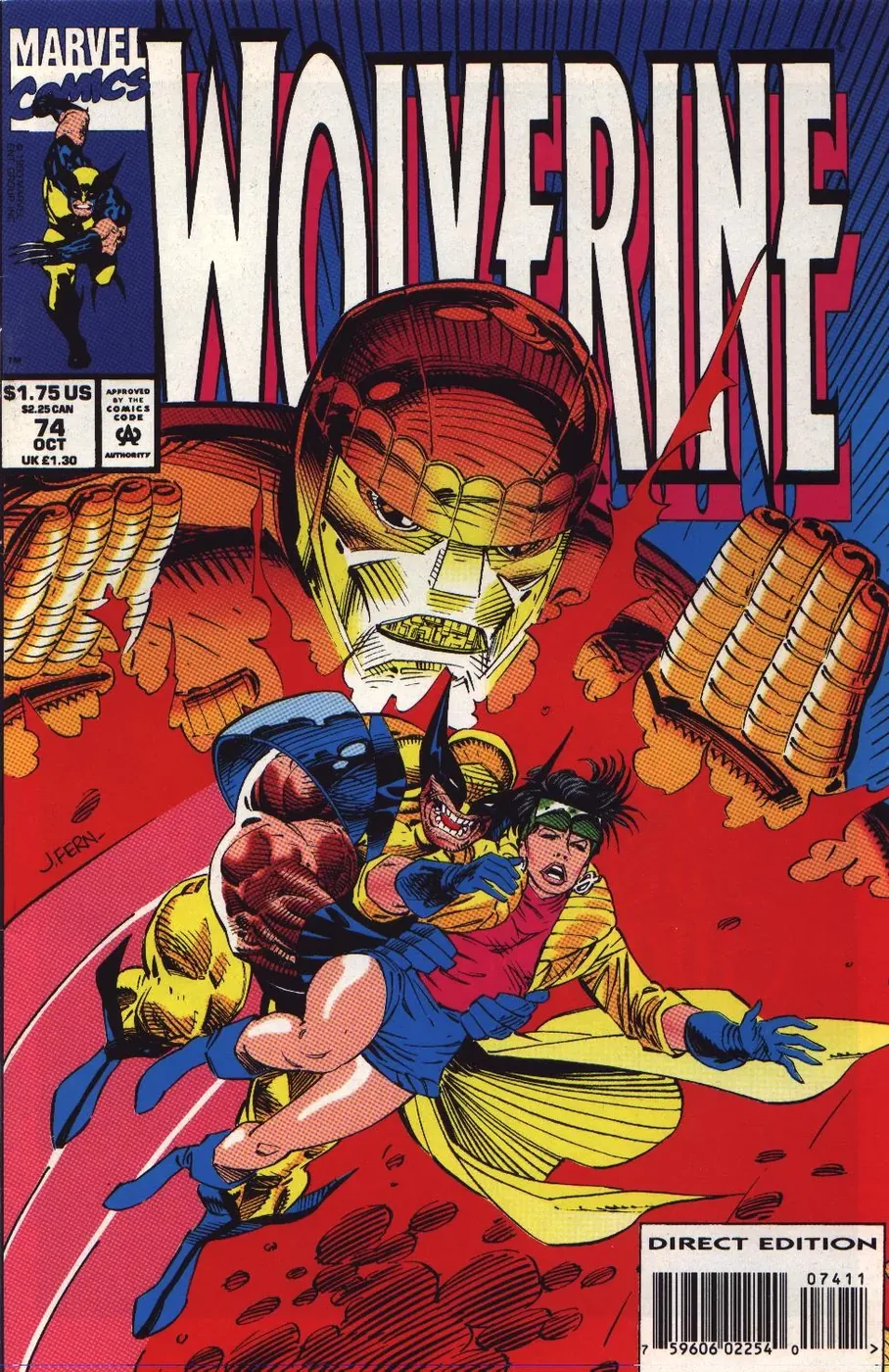 Cover of Wolverine #74