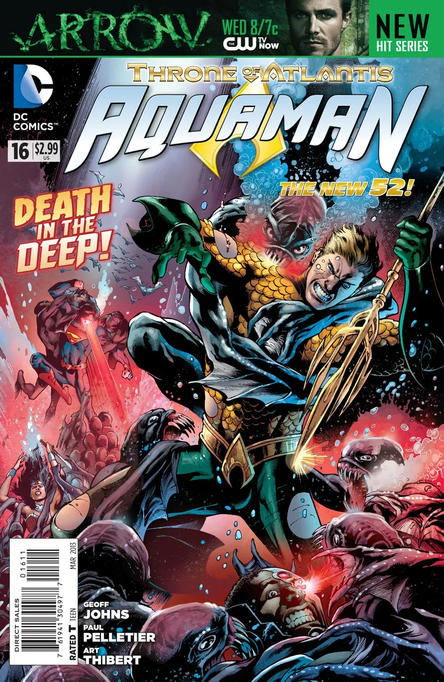 Cover of Aquaman #16
