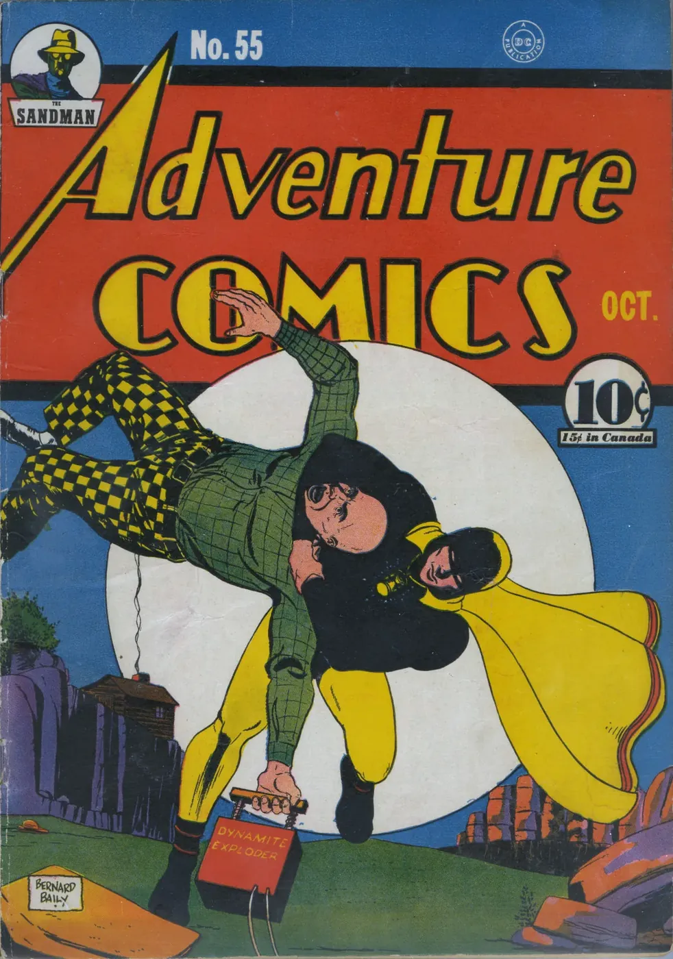 Cover of Adventure Comics #55