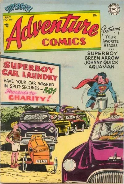 Cover of Adventure Comics #190