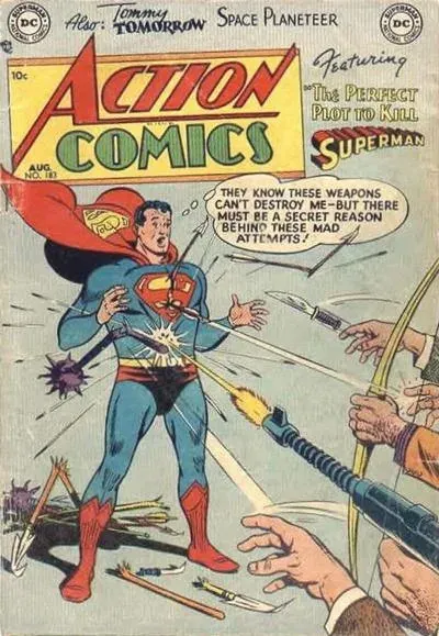Cover of Action Comics #183