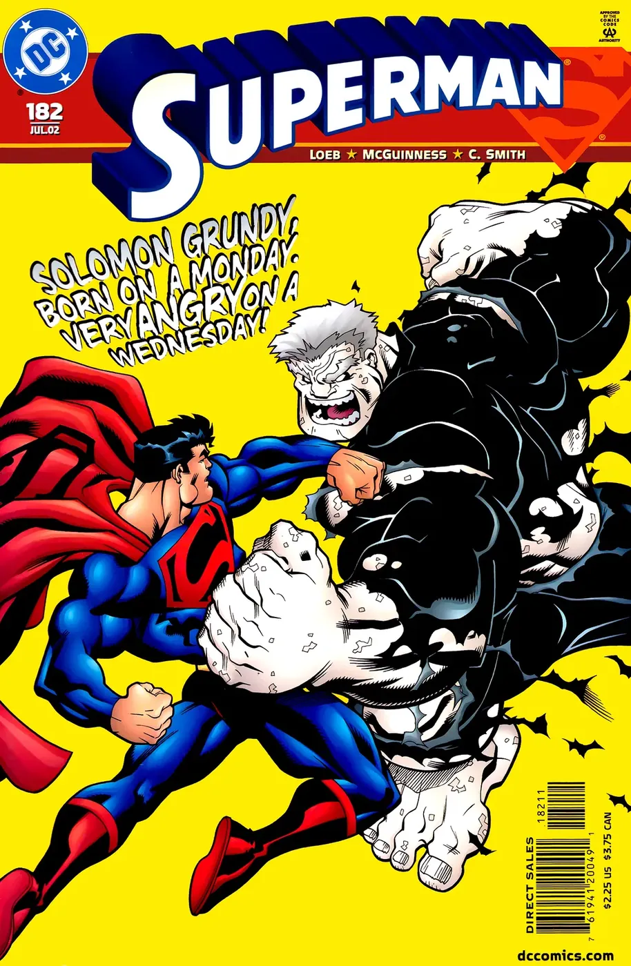 Cover of Superman #182