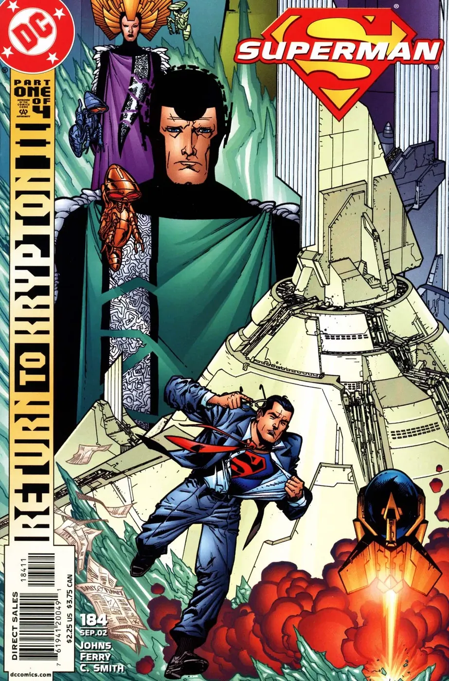 Cover of Superman #184