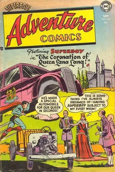 Cover of Adventure Comics #192