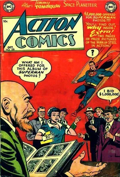 Cover of Action Comics #185
