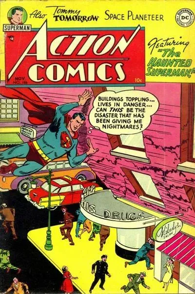 Cover of Action Comics #186