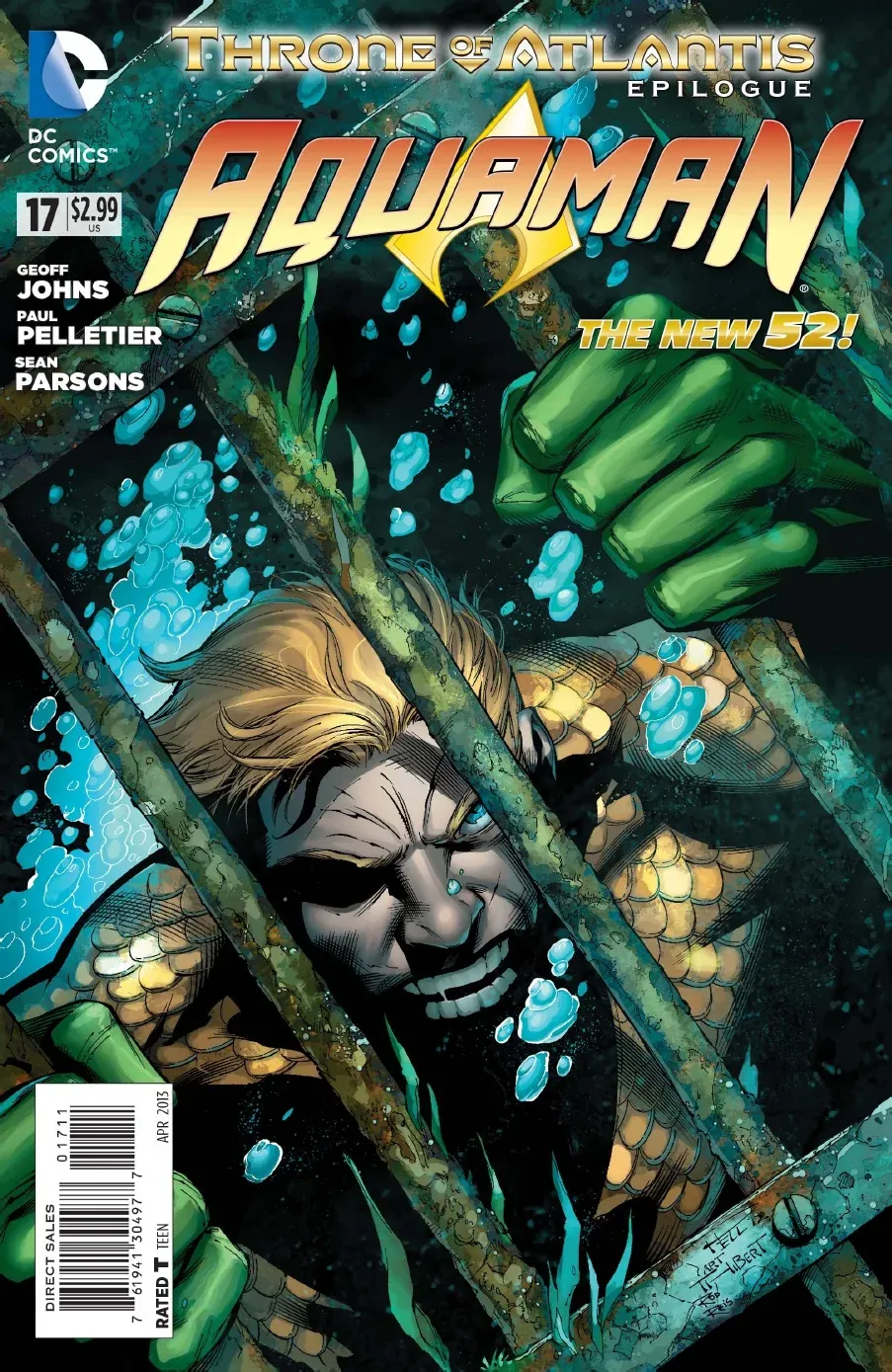 Cover of Aquaman #17