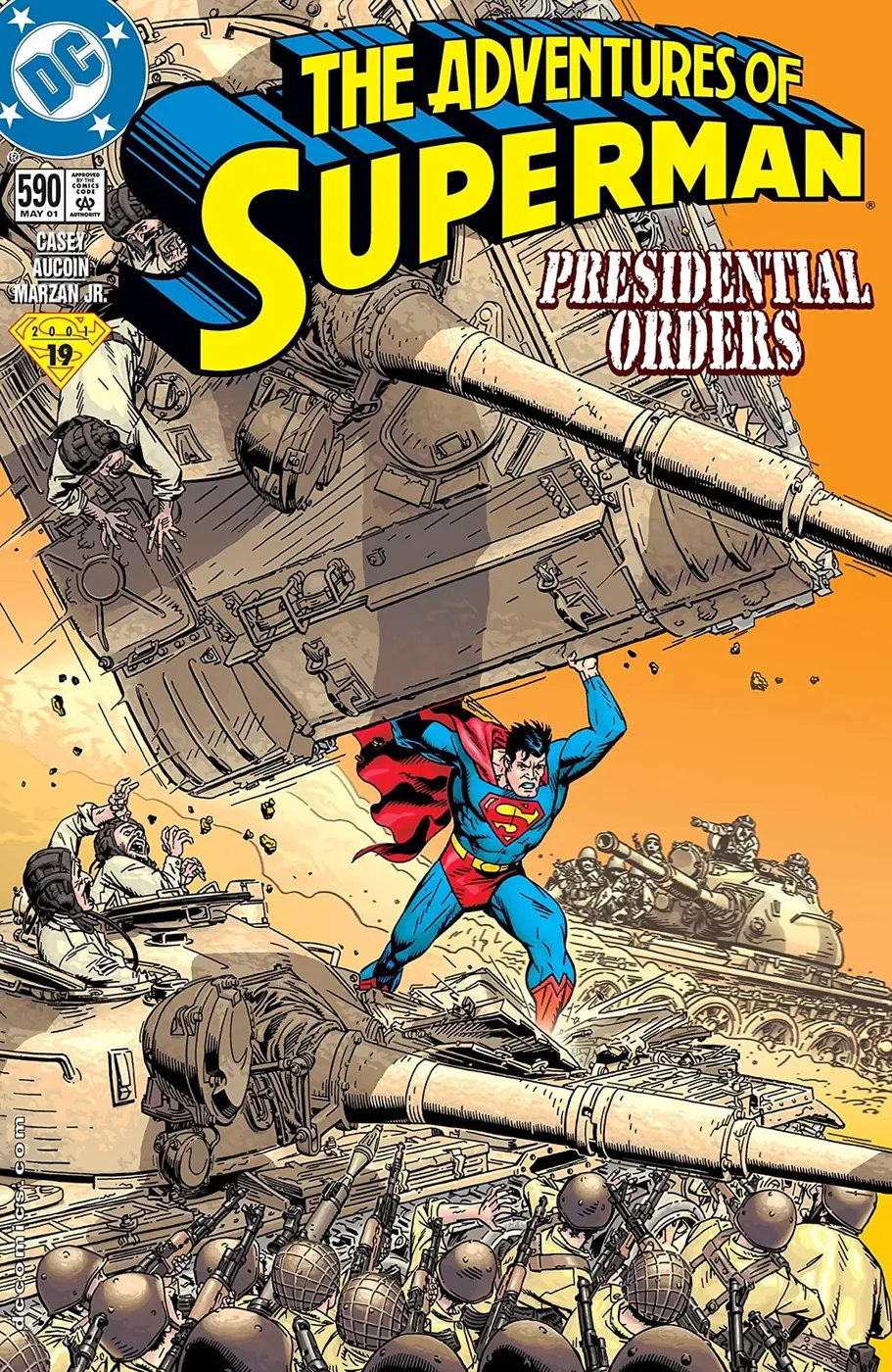 Cover of Adventures of Superman #590
