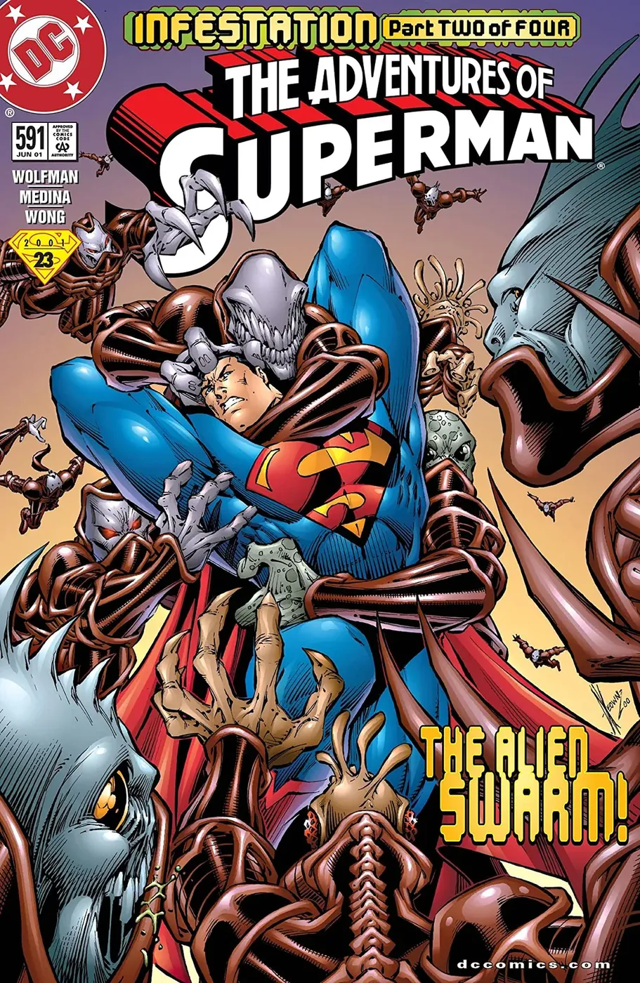 Cover of Adventures of Superman #591