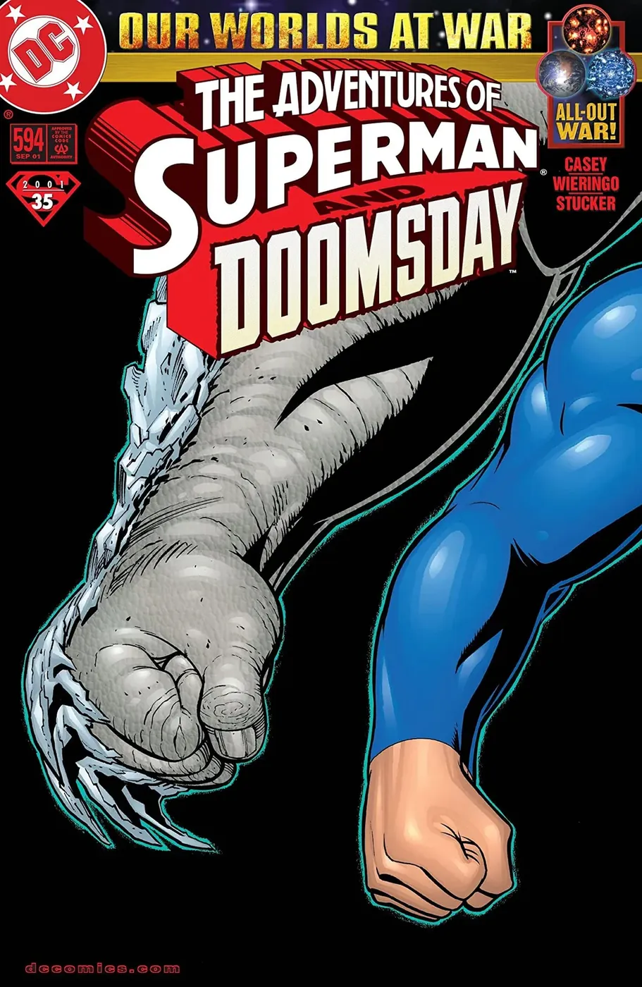 Cover of Adventures of Superman #594