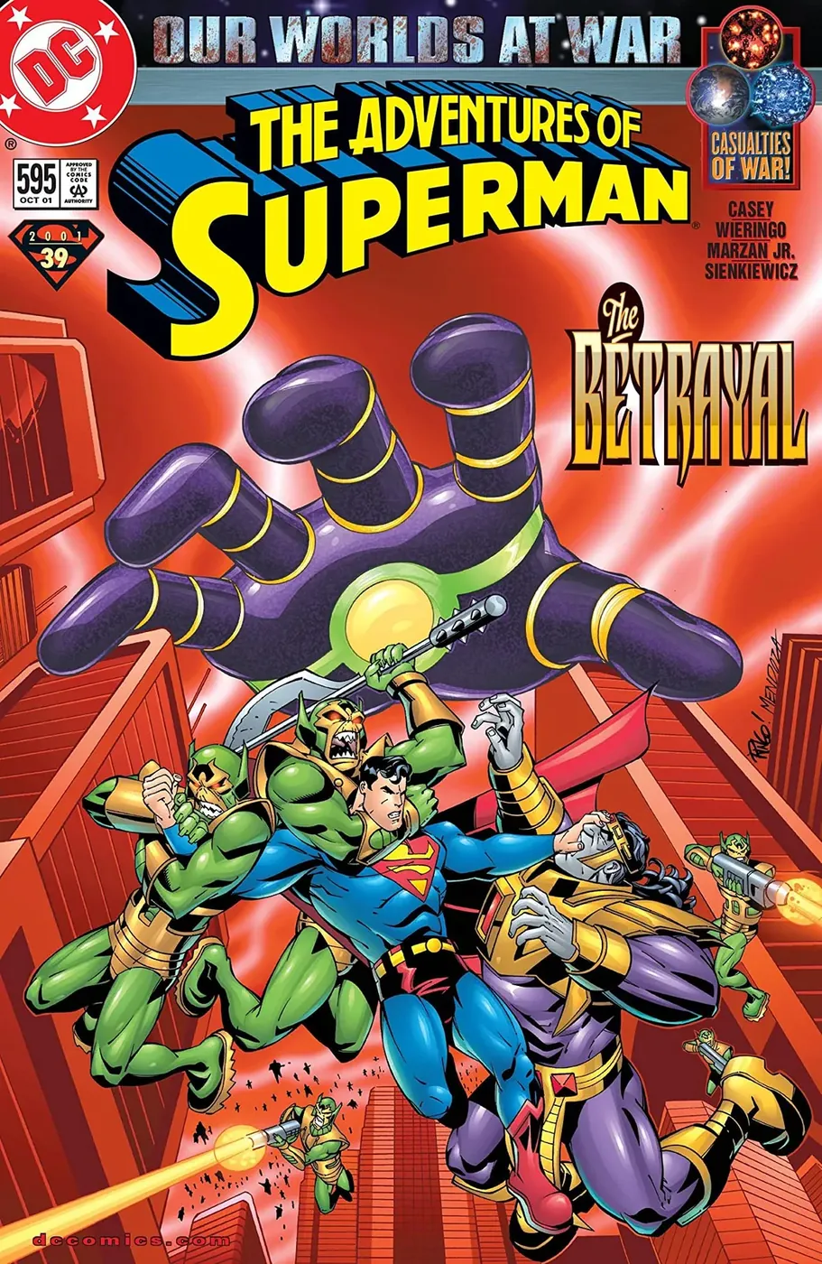 Cover of Adventures of Superman #595