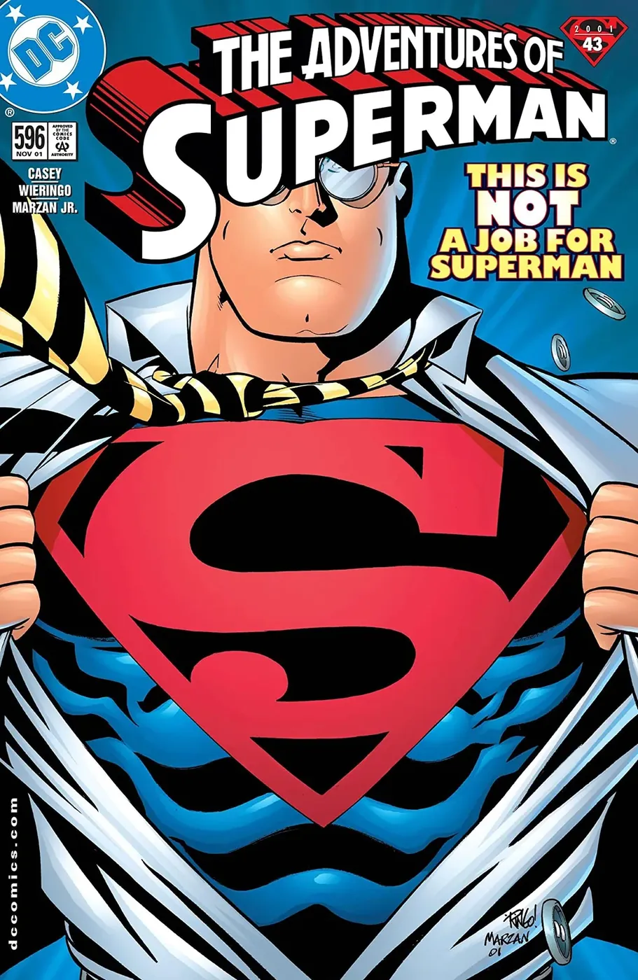 Cover of Adventures of Superman #596
