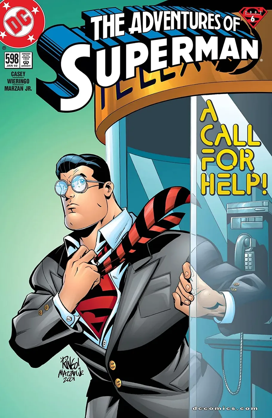 Cover of Adventures of Superman #598