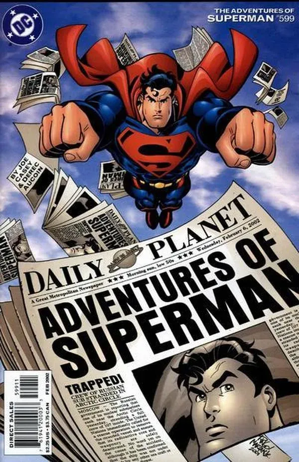 Cover of Adventures of Superman #599
