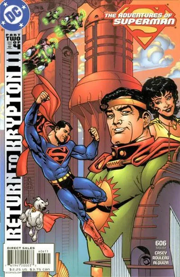 Cover of Adventures of Superman #606
