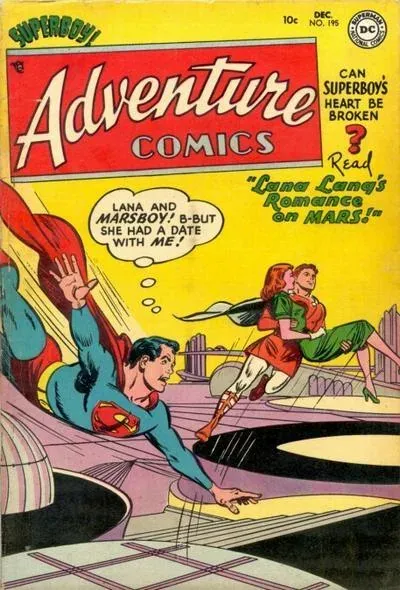 Cover of Adventure Comics #195