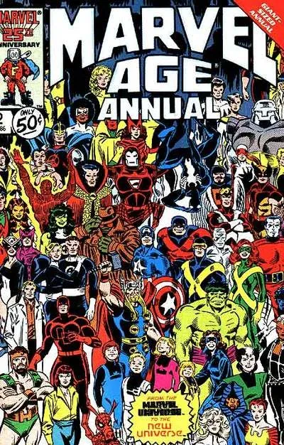Cover of Marvel Age Annual #2