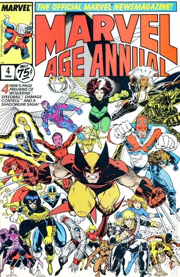 Cover of Marvel Age Annual #4