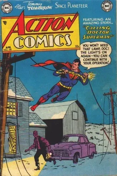 Cover of Action Comics #191