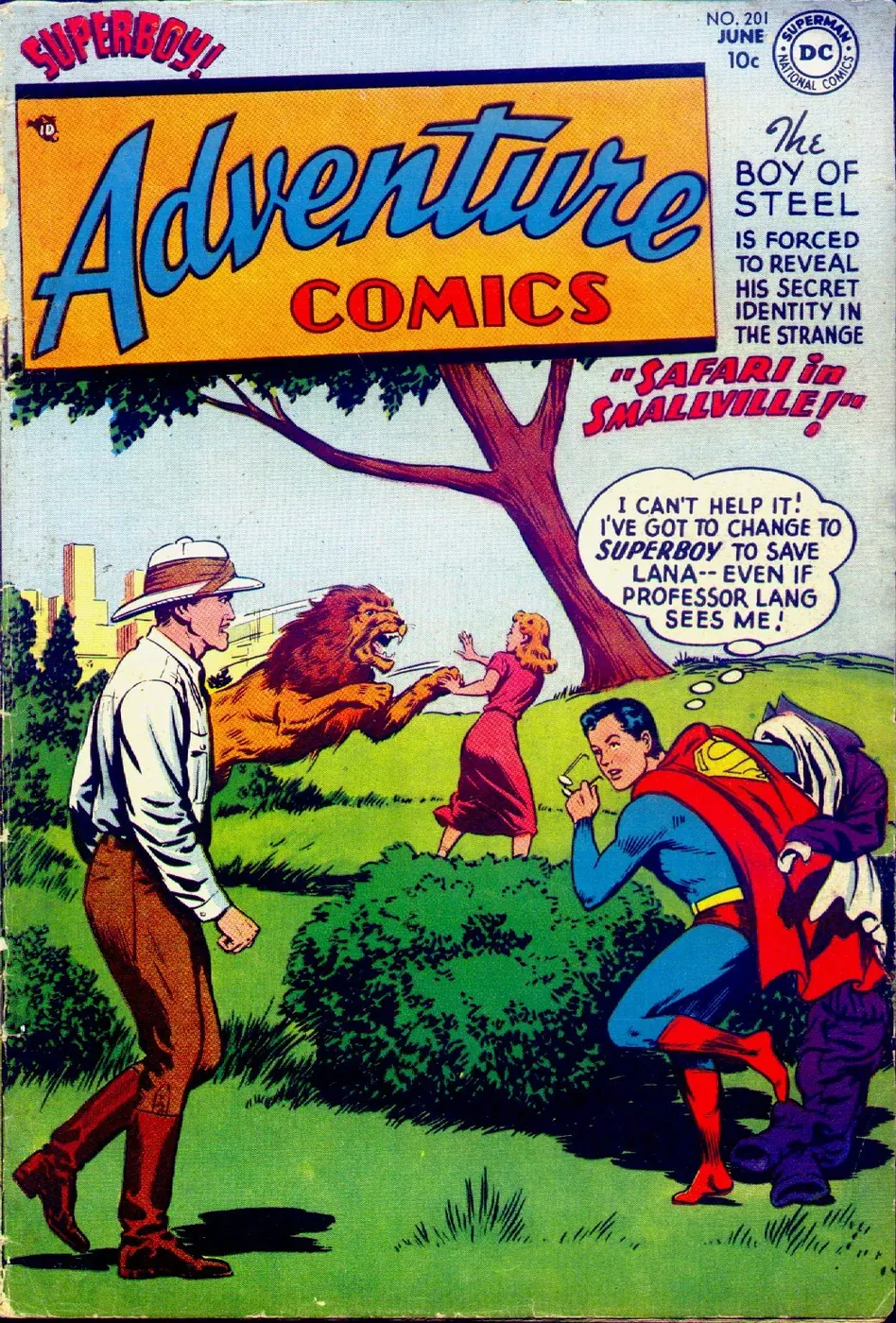 Cover of Adventure Comics #201