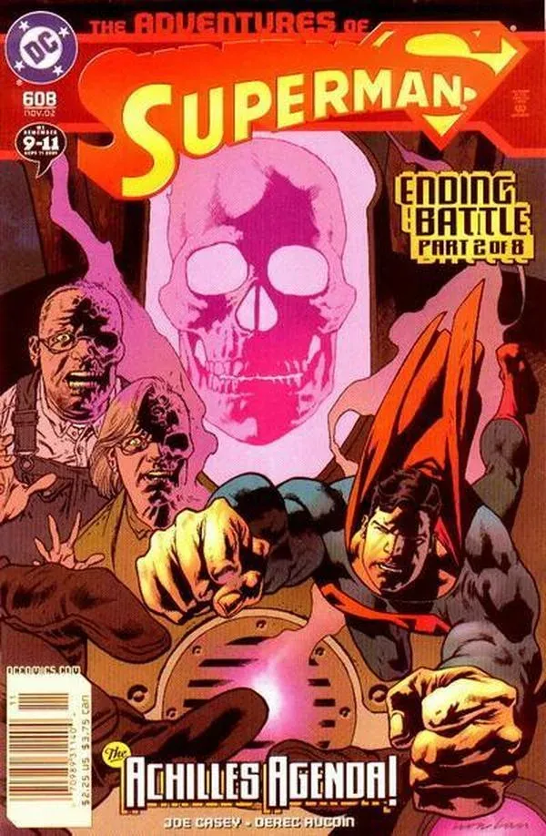 Cover of Adventures of Superman #608
