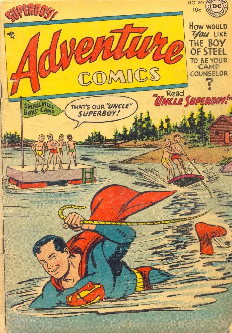 Cover of Adventure Comics #203