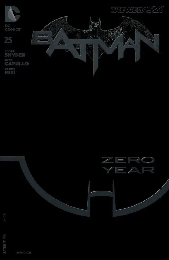Cover of Batman #25
